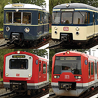 Vier Generationen der Hamburger S-Bahn - Fotograf - Hamburg - Norderstedt - Ahrensburg - Jrg Nitzsche