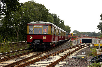 Besuch der Berliner S-Bahn zum 100.Geburtstag der Hamburger S-Bahn.