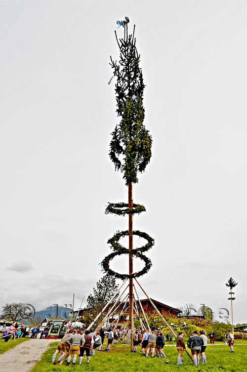 Raising the Maypole in Berchtesgaden - Jörg Nitzsche Hamburg Germany